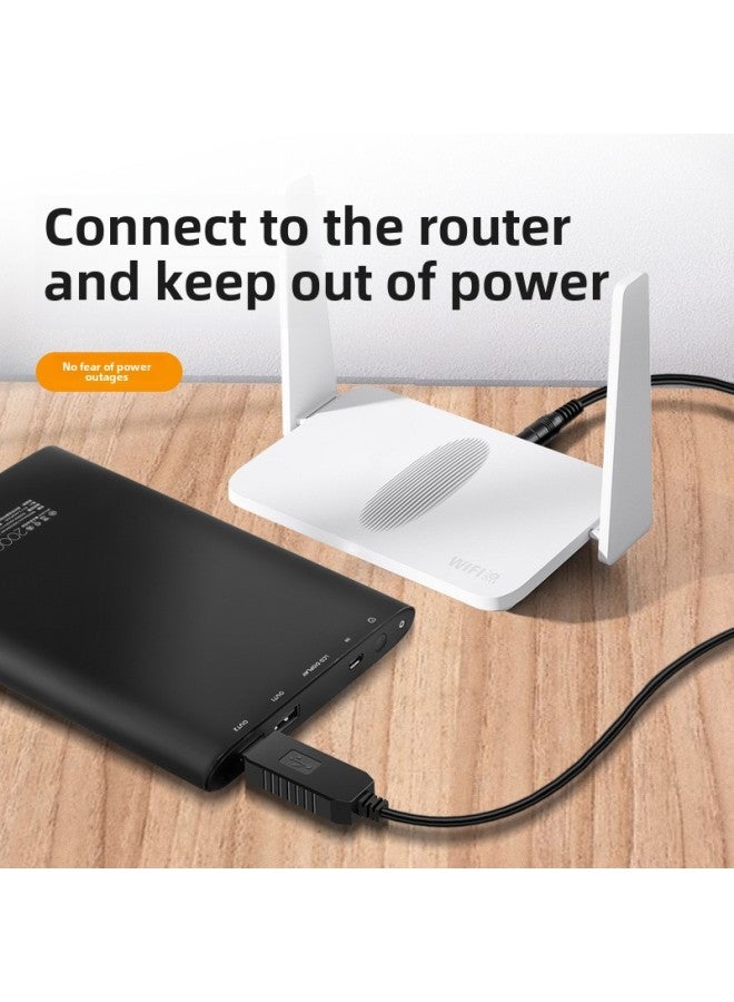 USB5V To DC9V12V Power Cord DC3.5 Round Hole 5.5 For Small Appliances WIFI Charging Treasure Boost Line-Color:12V DC5.5 - Image 4